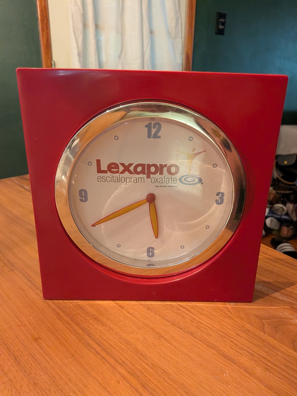 Pharmaceutical Collectible Lexapro Wall Clock
